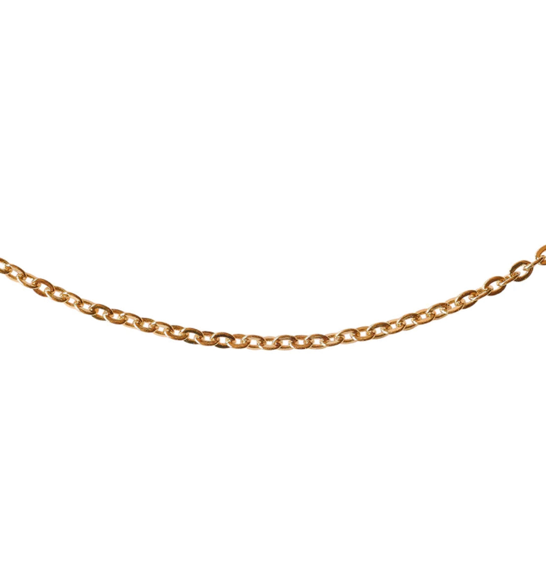 Singapore & Cuban Chain Necklaces - 18k Gold Filled