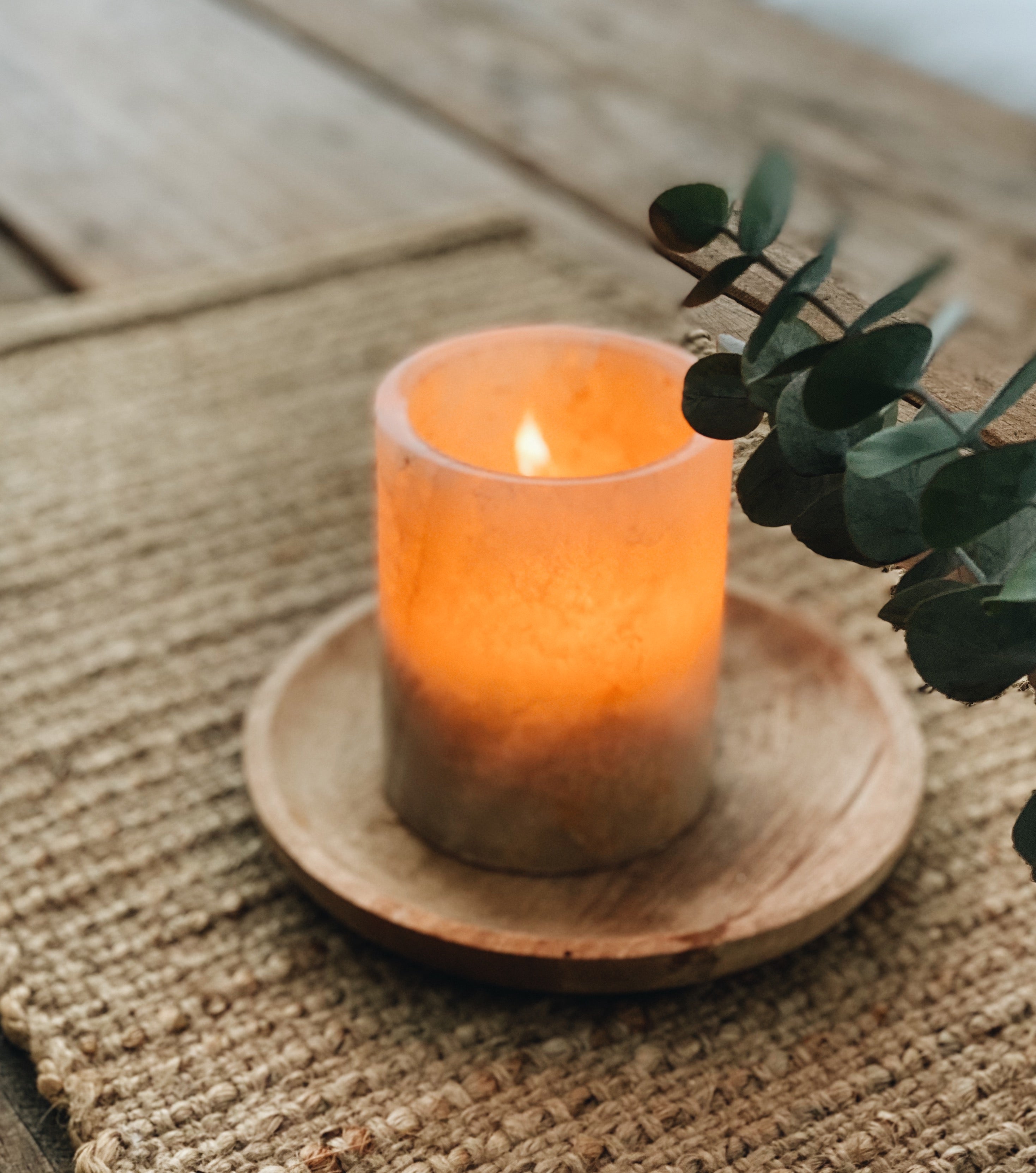 Onyx Cannister / Candle Holder