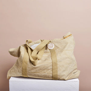 Journey Cotton Canvas Tote Bag / Nutmeg