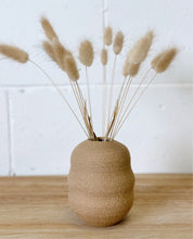 Organic textural vase by Thrown by Jo