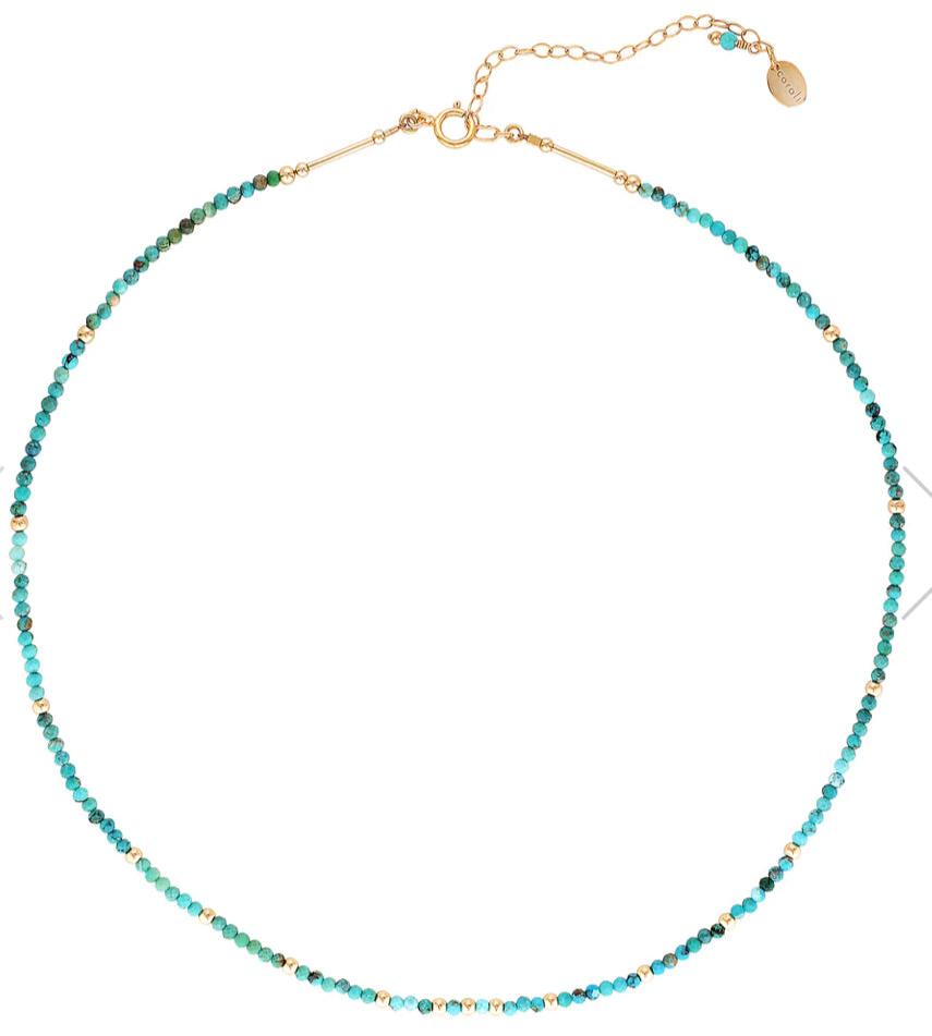 Aruba Choker Necklace - Turquoise