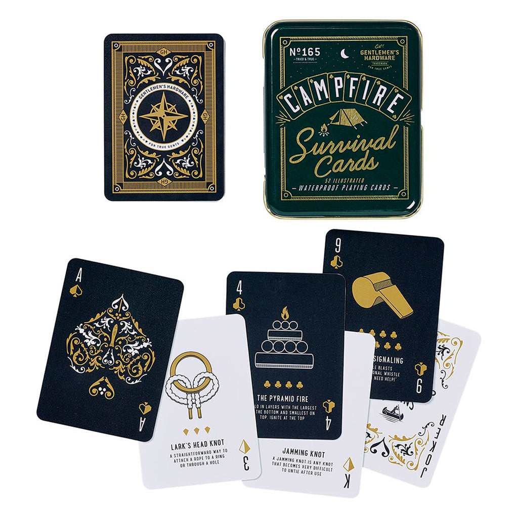 Campfire Survival Playing Cards