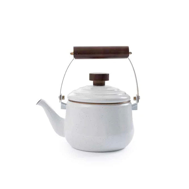 Enamel Teapot - Eggshell