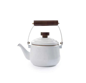 Enamel Teapot - Eggshell
