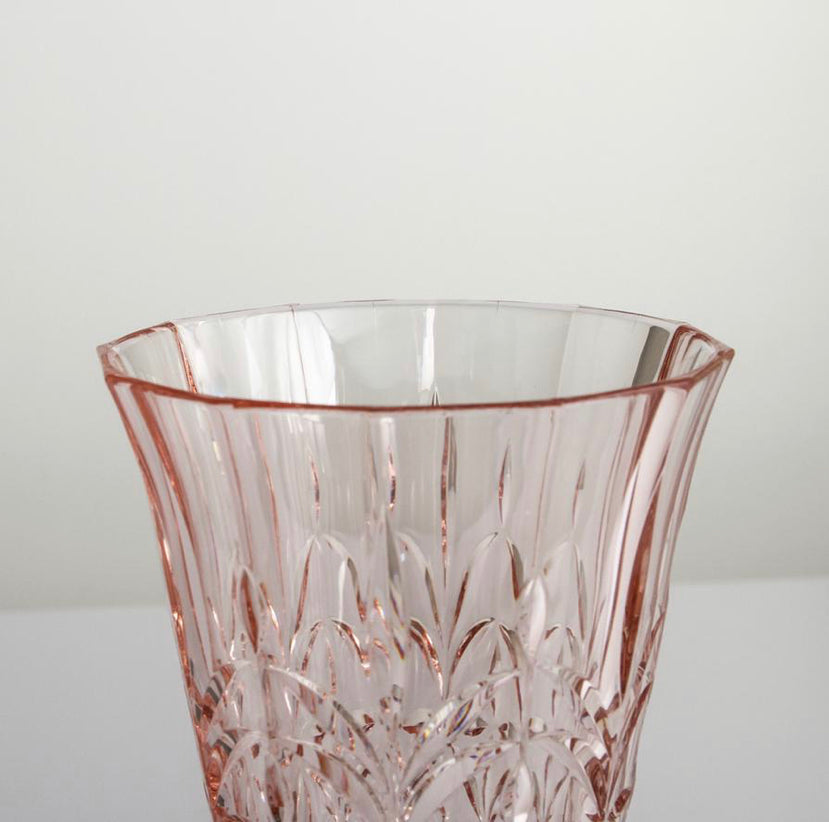 Flemington Acrylic Wine Glass - Pale Pink